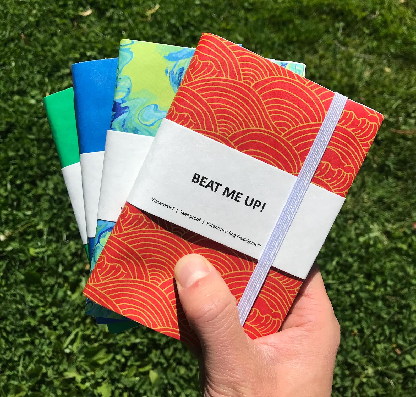 Modern Gift Ideas - Waterproof Tear-proof Indestructable pocket notebook.