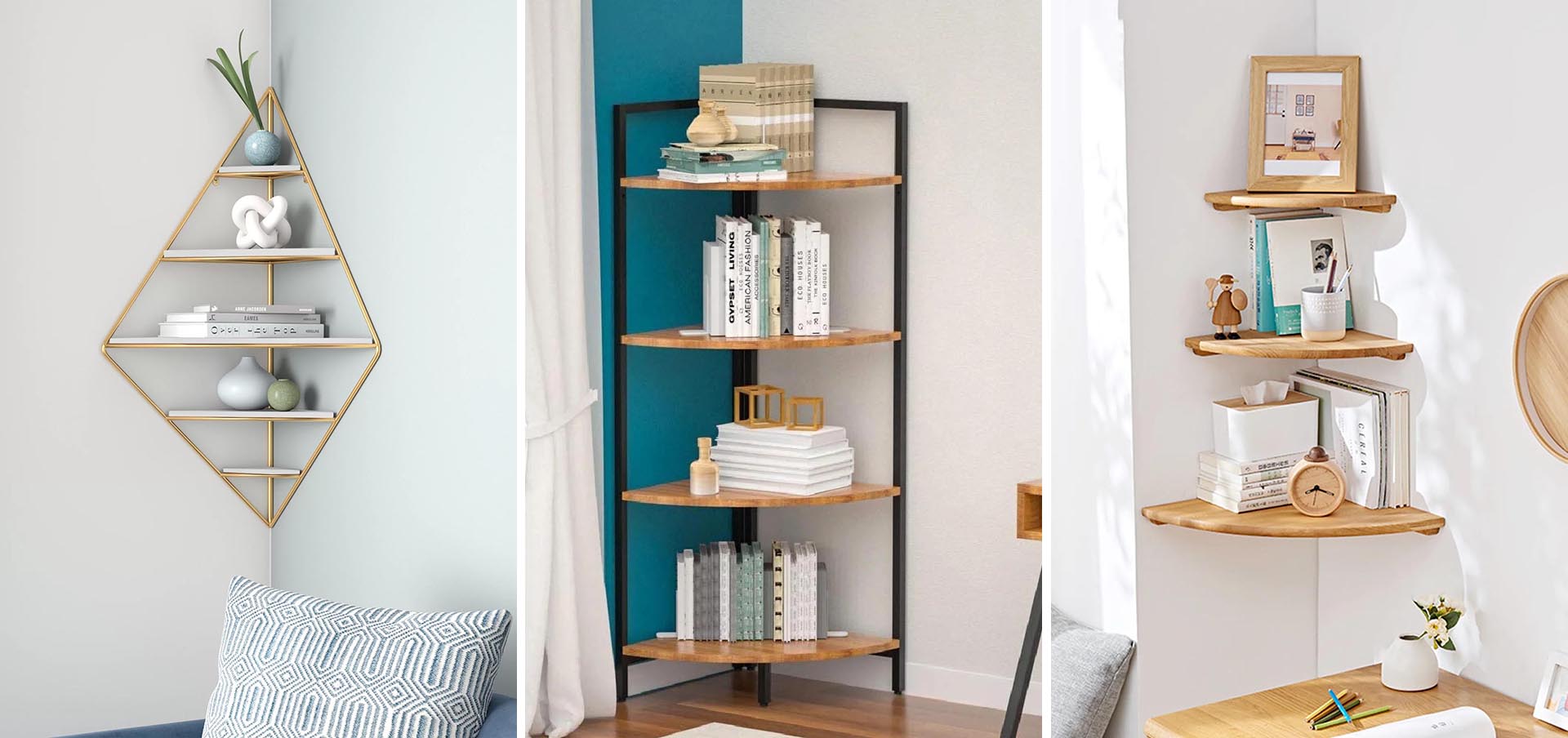 Corner Shelves