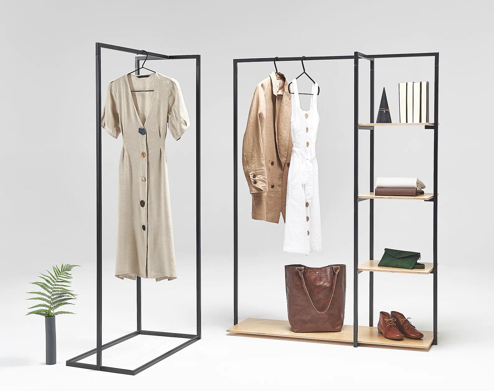 17 Modern Clothes Racks For When You Need More Storage