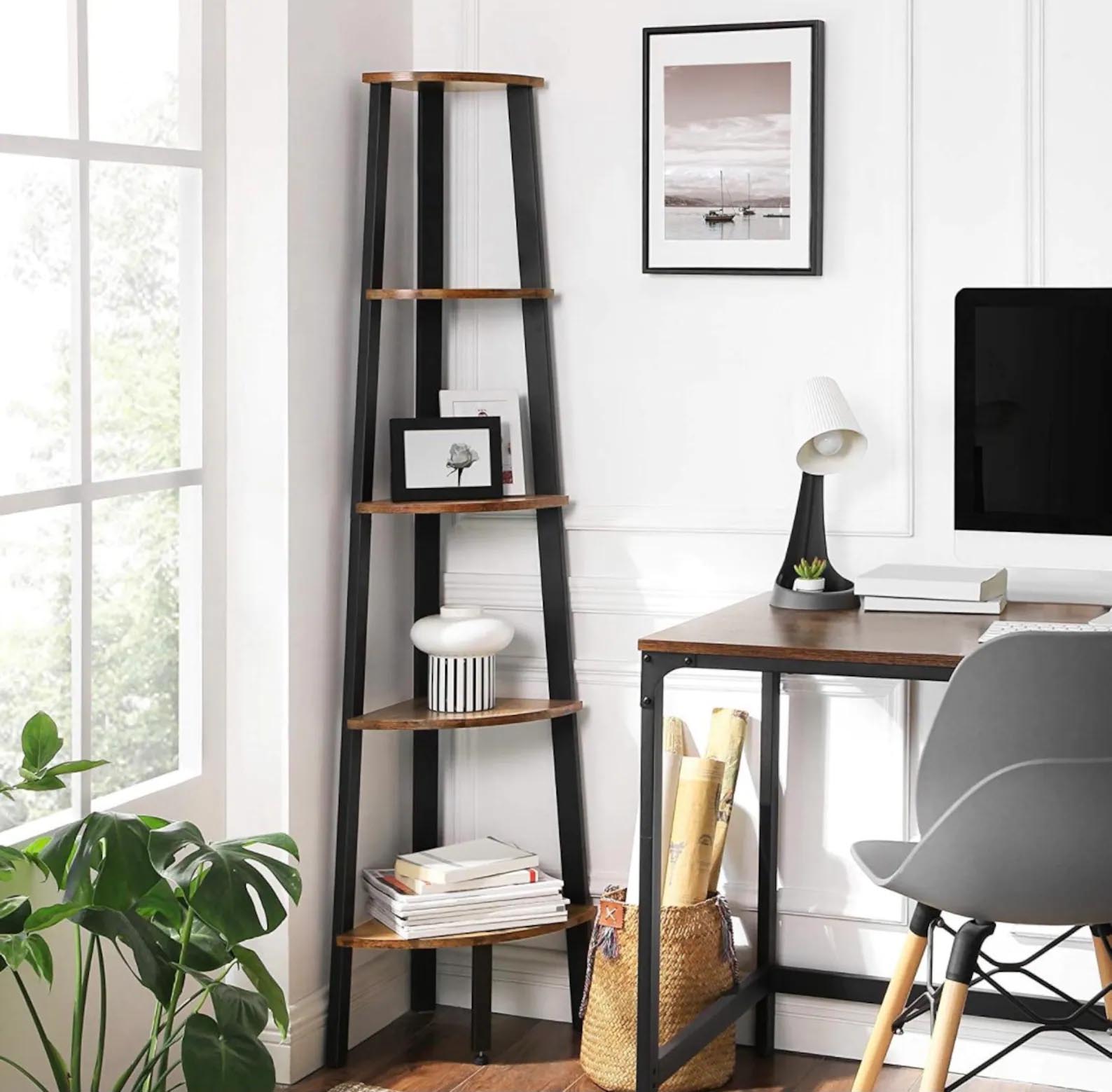 12 Corner Shelf Ideas For Adding Storage Throughout The Home