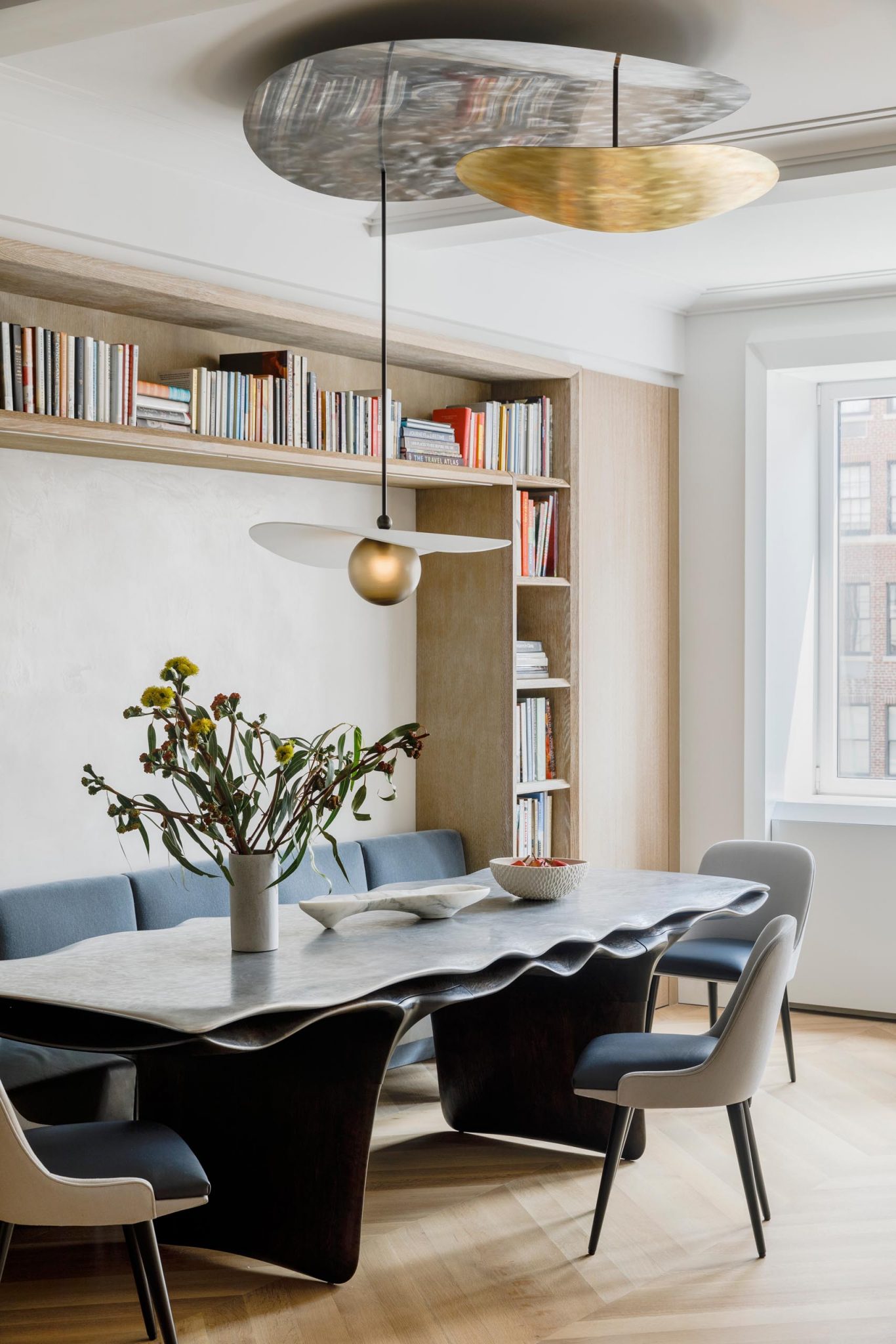 Custom Designed Furniture Allows This Dining Room To Transform From ...