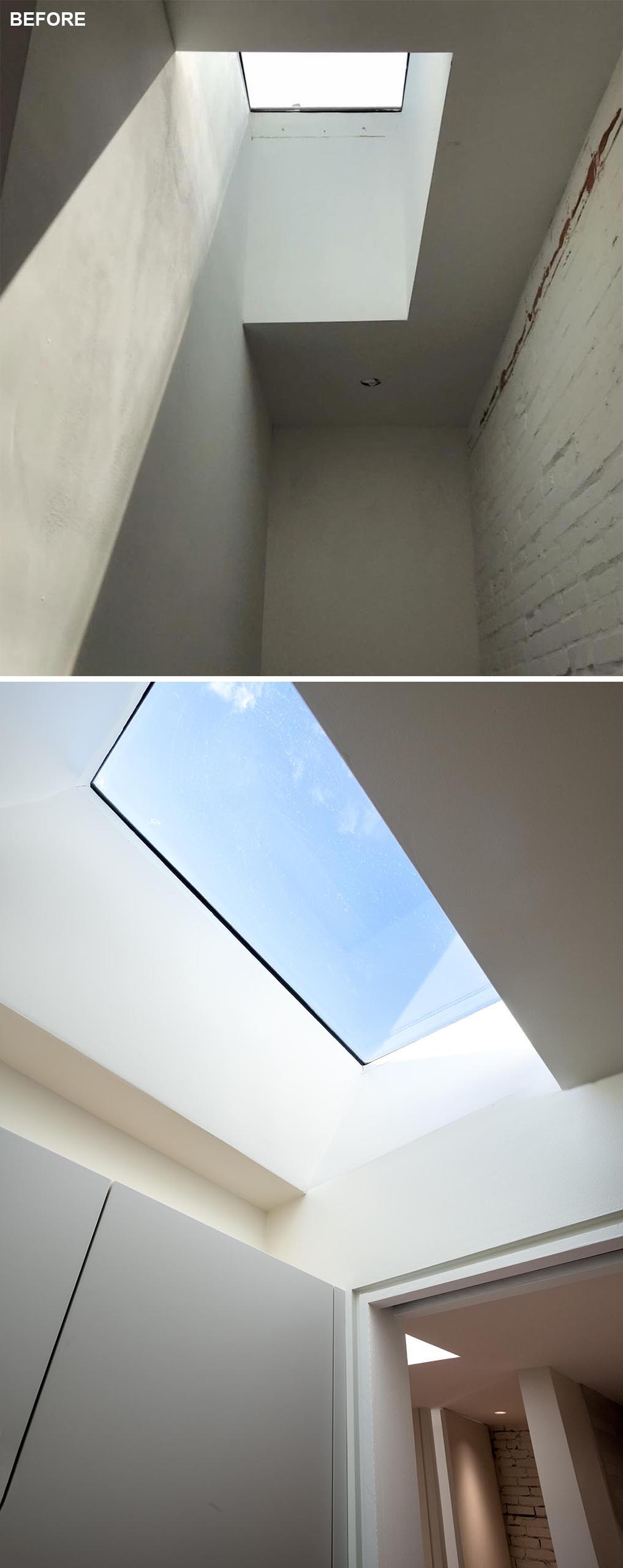 An updated skylight.