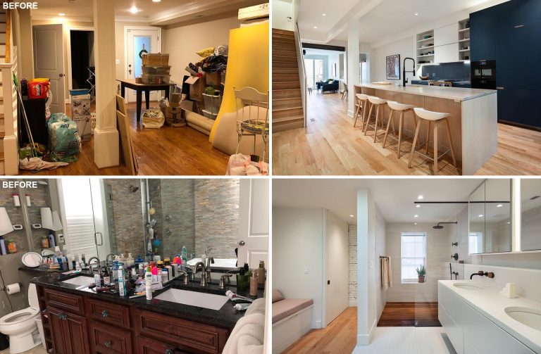 Before & After - The Interior Remodel Of An 1880s Home In Washington D.C.