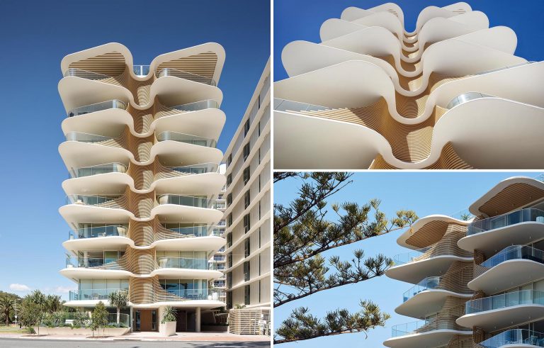 This Sculptural Building Design Was Inspired By Pine Trees