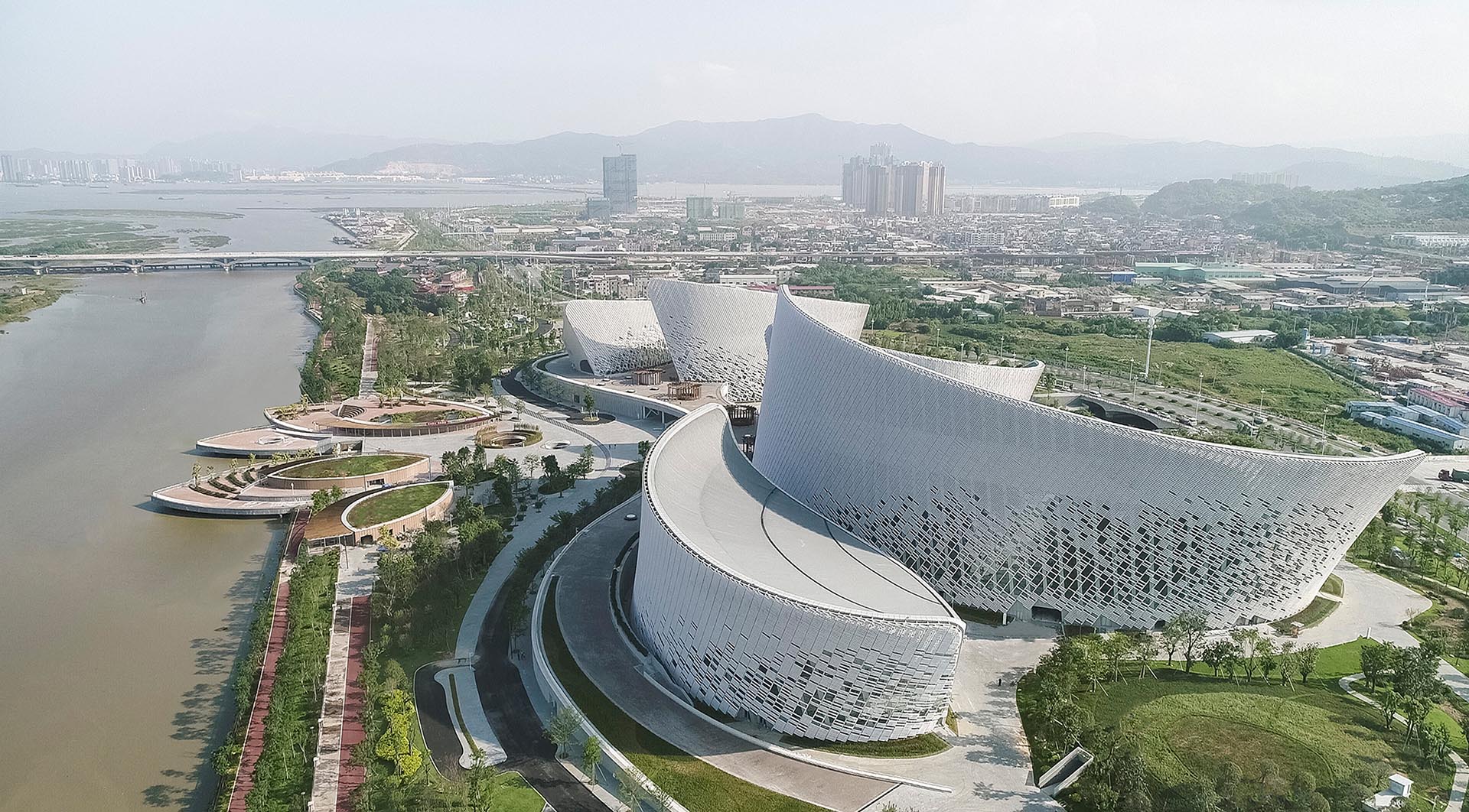 Strait Culture Art Center by Zong Wu Xu and Pekka Salminen