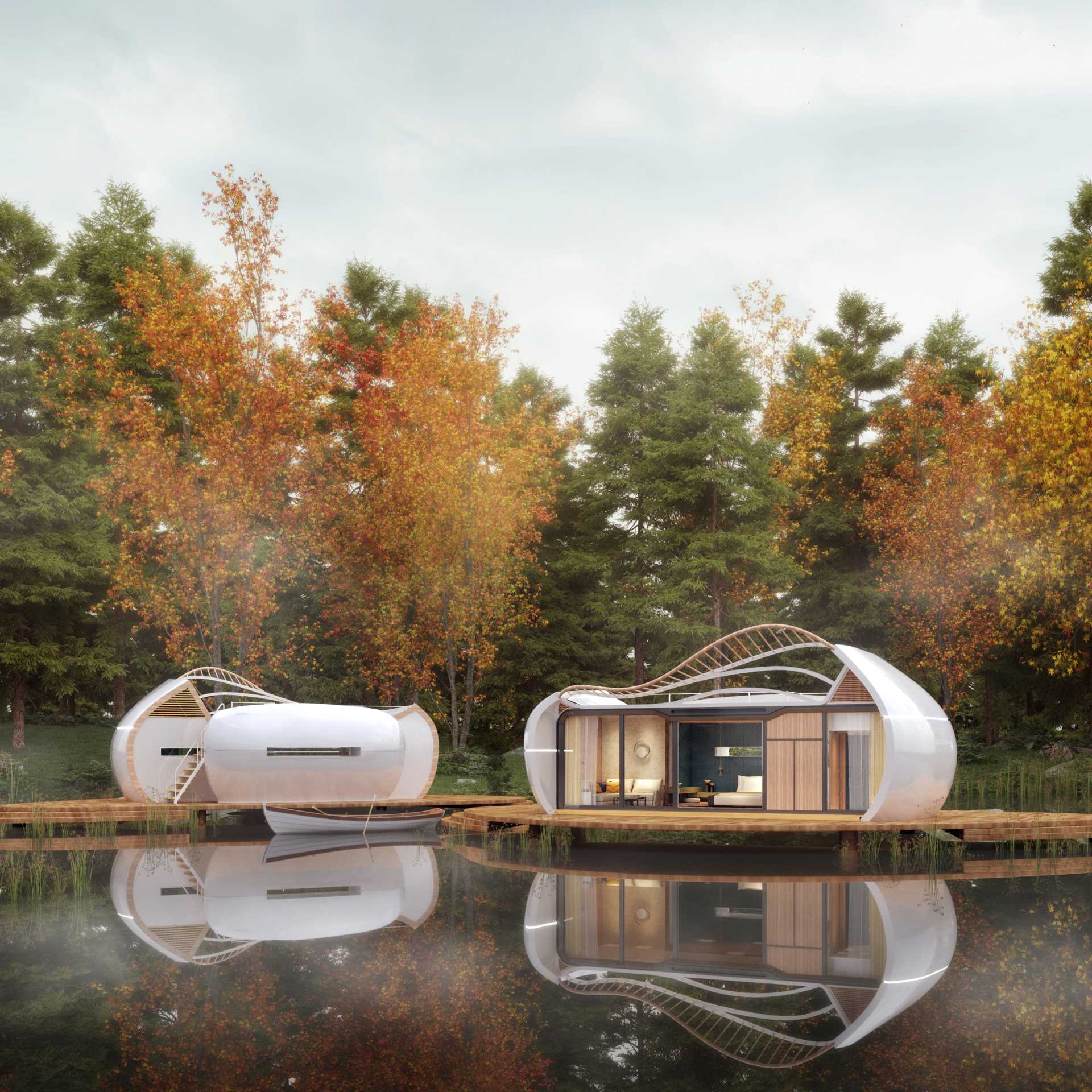 Time Holiday Mobile Home by Chester Goh