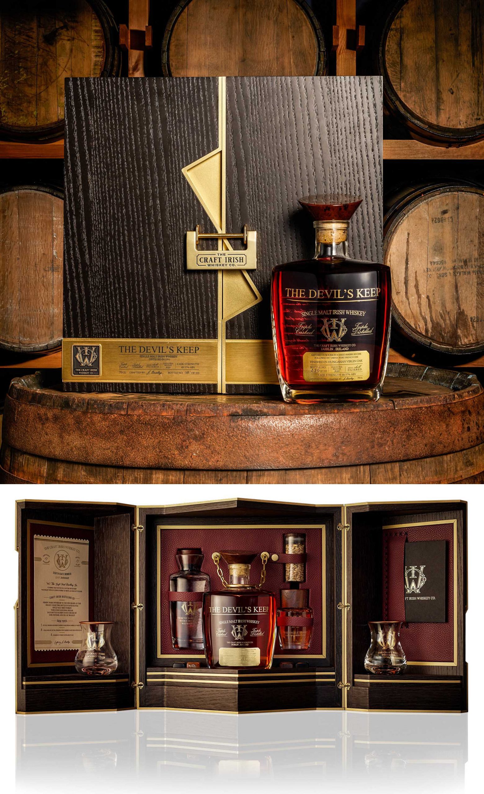 The Devil's Keep Ultra Rare Single Malt Irish Whiskey by Tiago Russo
