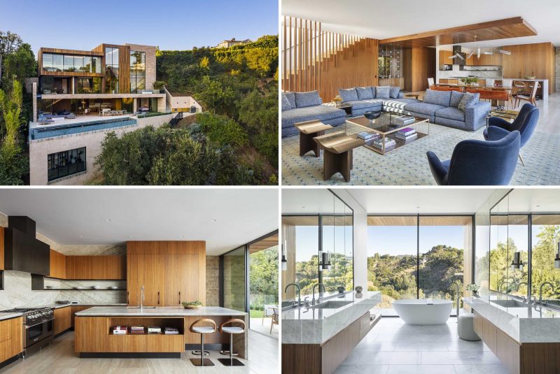 A Steep Rugged Hillside Created An Attention-grabbing Architectural ...