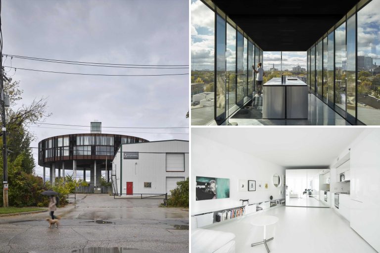 This Elevated Circular Building Is Filled With Wedge-Shaped Apartments