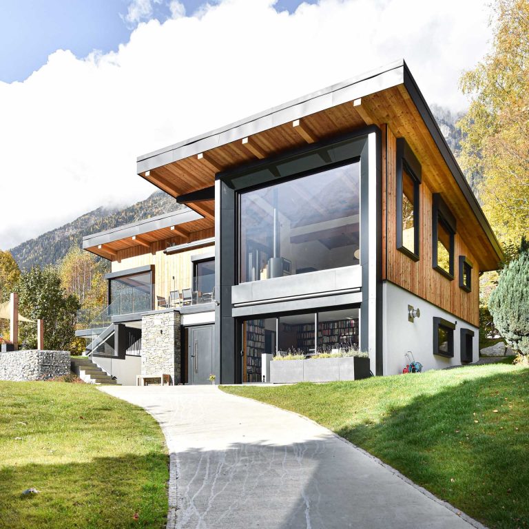 The Large Picture Window On This House Was Designed To Maximize The Mountain And Valley Views