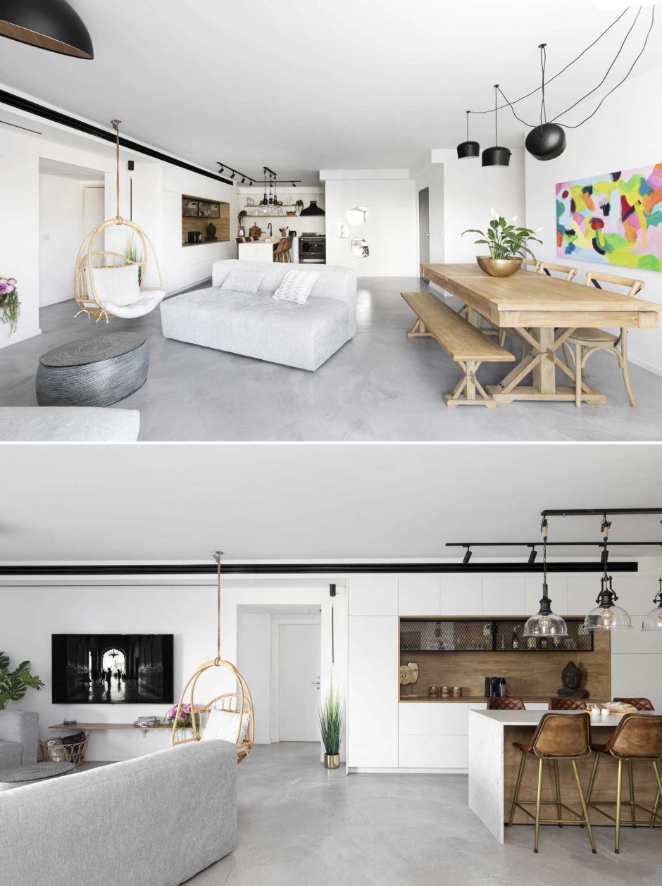 This Kitchen Island Was Designed To Also Be A Casual Dining Table With