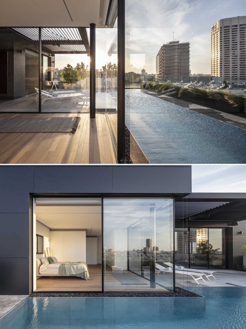 Before And After - This Apartment Remodel Includes A Pool And Rooftop Deck