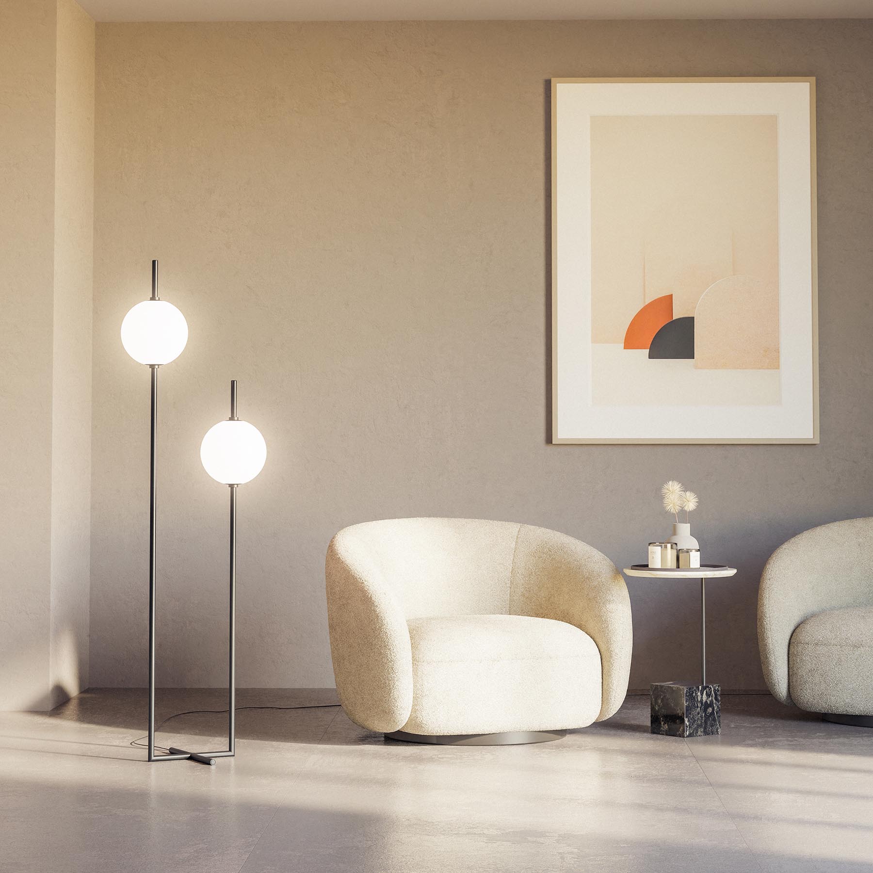 The Sixth Sence Floor Lamp by Alexey Danilin