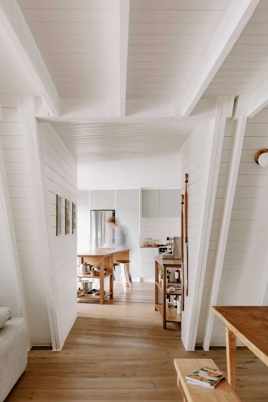 This Secluded A-Frame Cabin Was Given A Contemporary Design Update