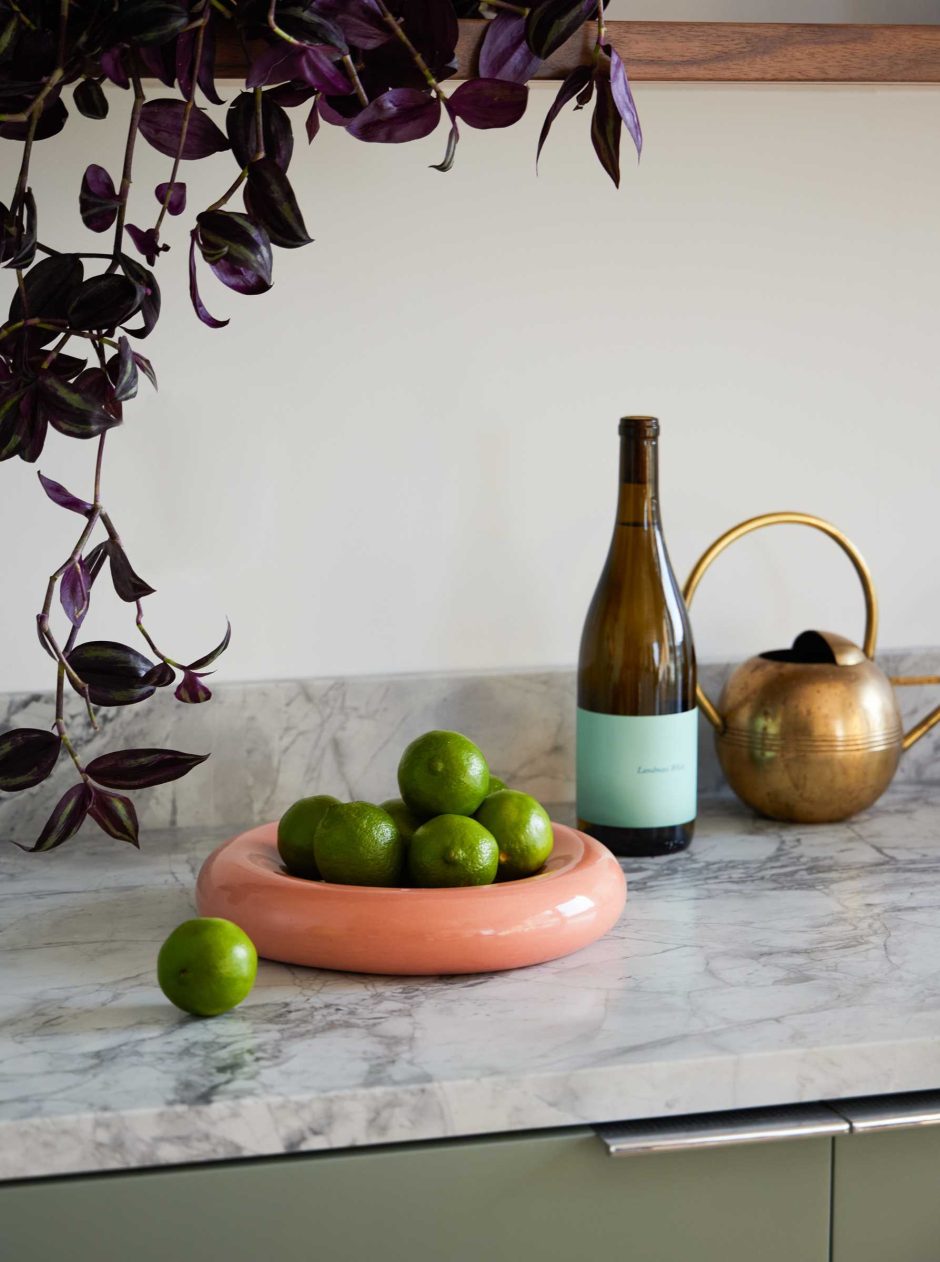Before & After - An Interior Remodeled With A Soft Color Palette