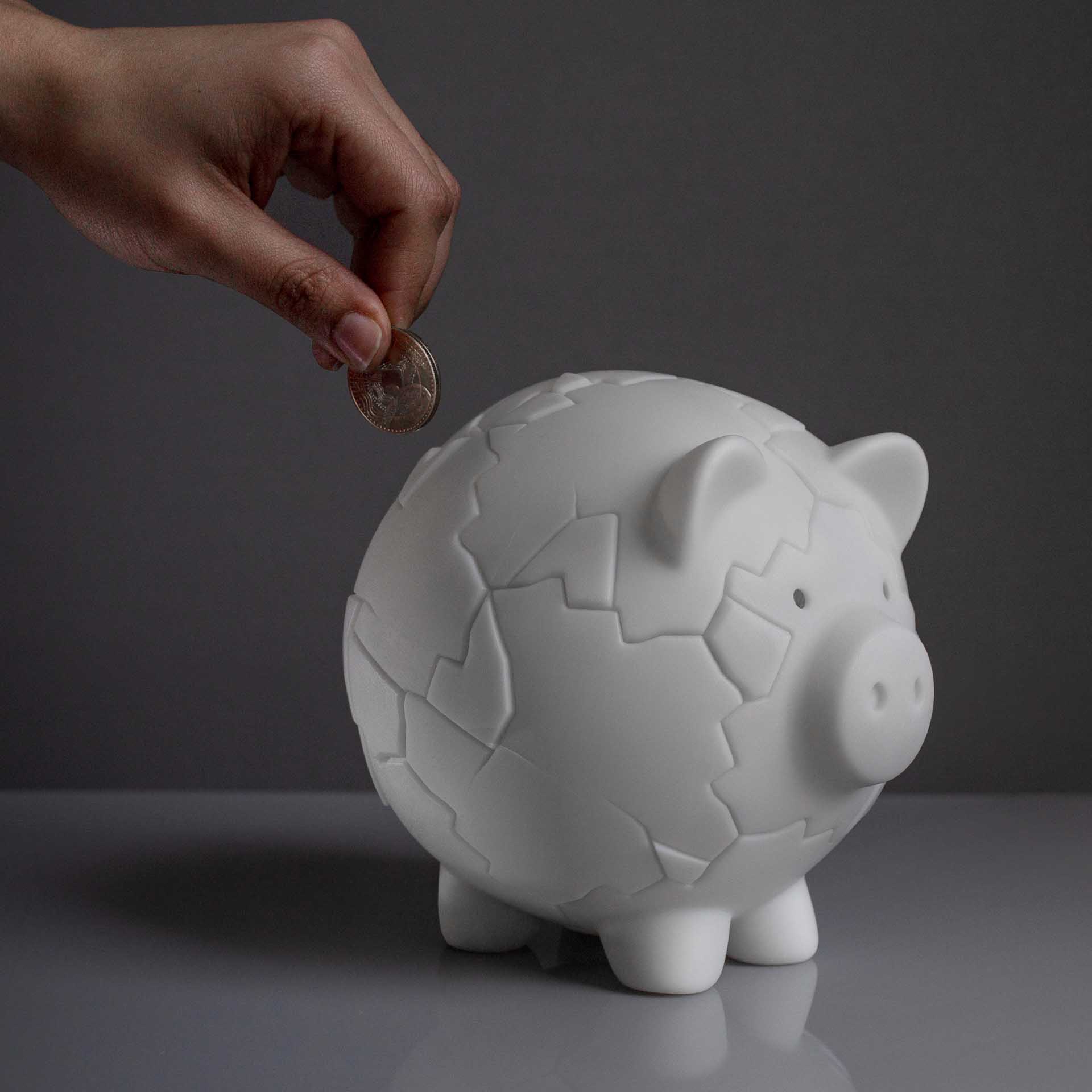 Penny Piggy Bank by Dario Narvaez