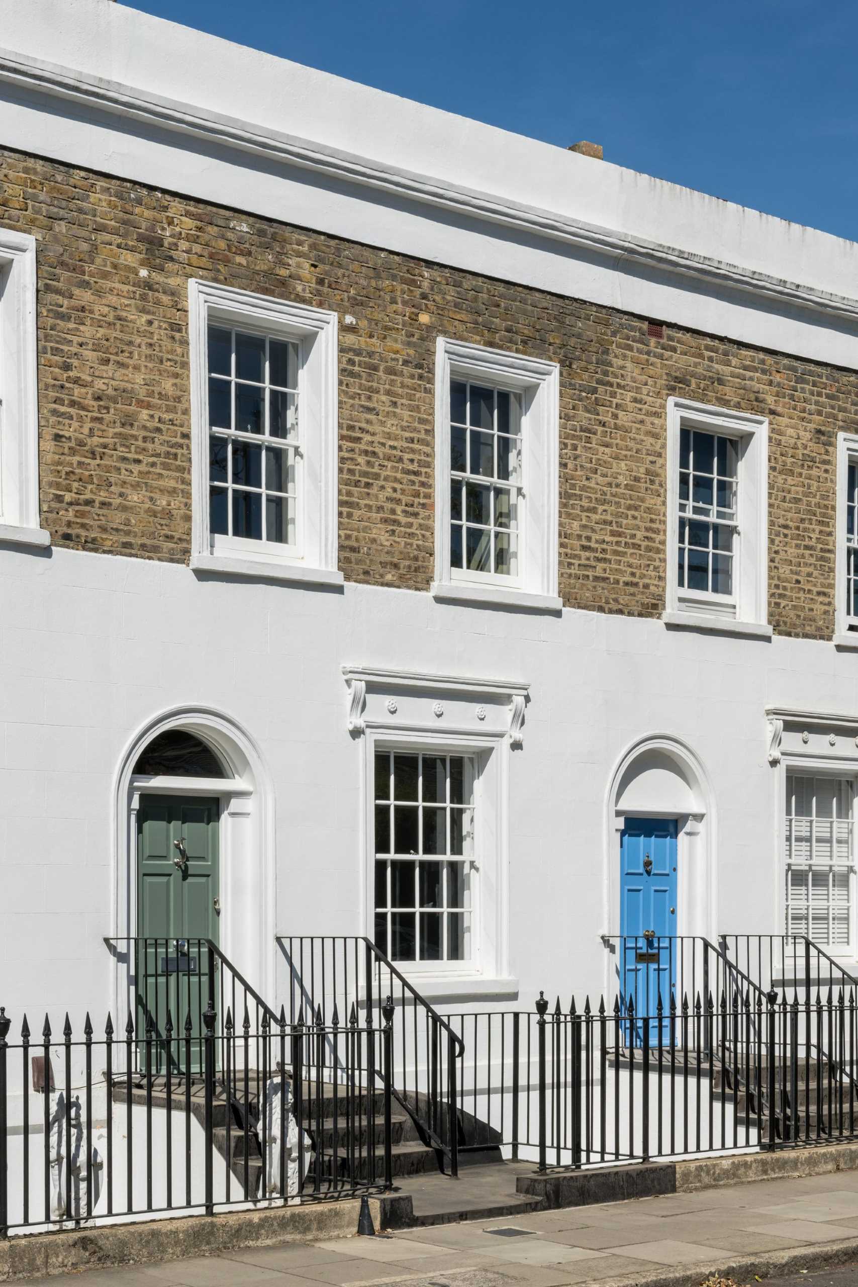 Bradley Van Der Straeten Architects has designed the contemporary renovation and addition of a Grade II listed terrace home in Islington, England.