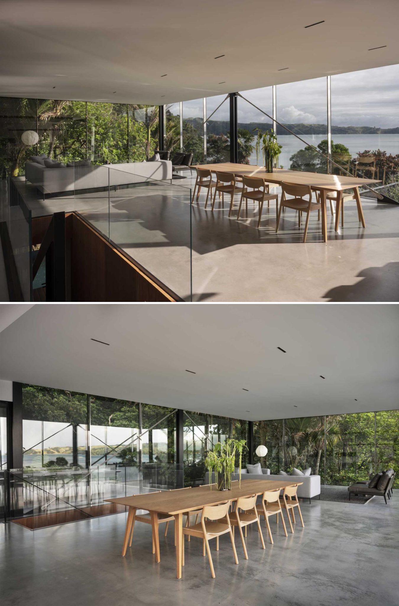 This Home Has A Living Room That Extends Over The Swimming Pool Below this-home-has-a-living-room-that-extends-over-the-swimming-pool-below