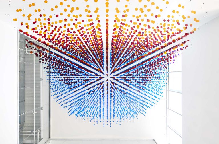 8,000 Discs Were Suspended To Create This Artistic Installation