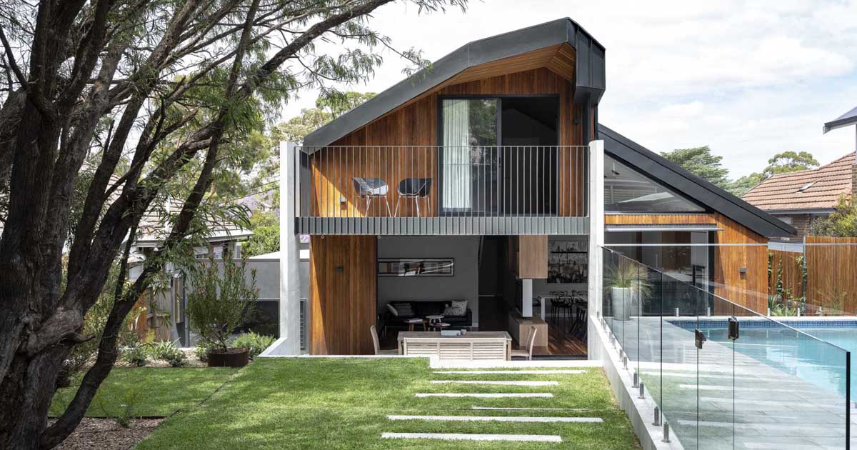 A Modern Two-Storey Rear Addition For An Old Australian Cottage