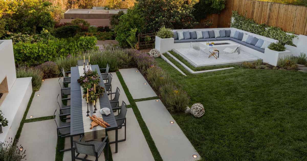 A Modern Landscape Was Designed For This Californian Backyard