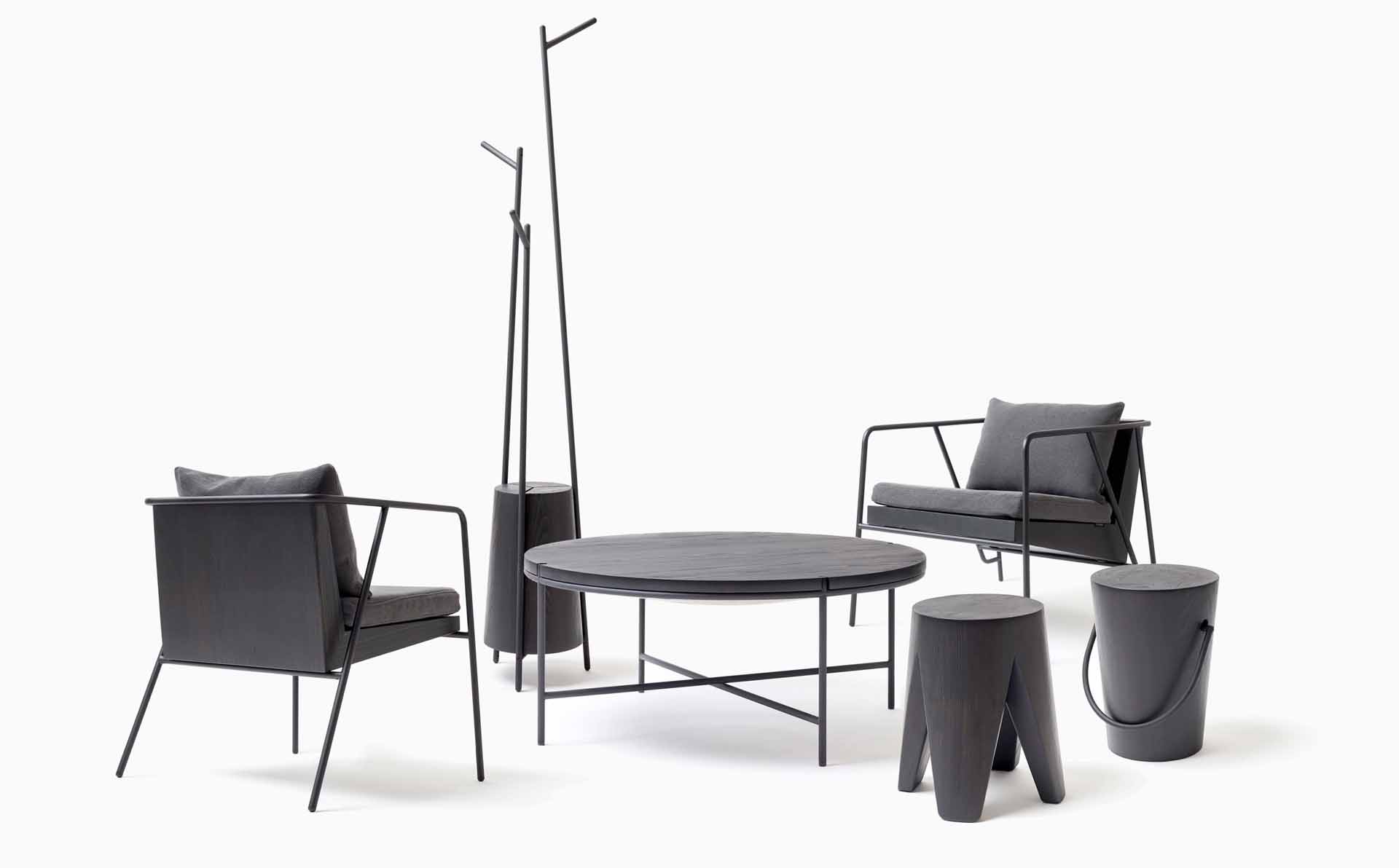 Modern furniture collection.