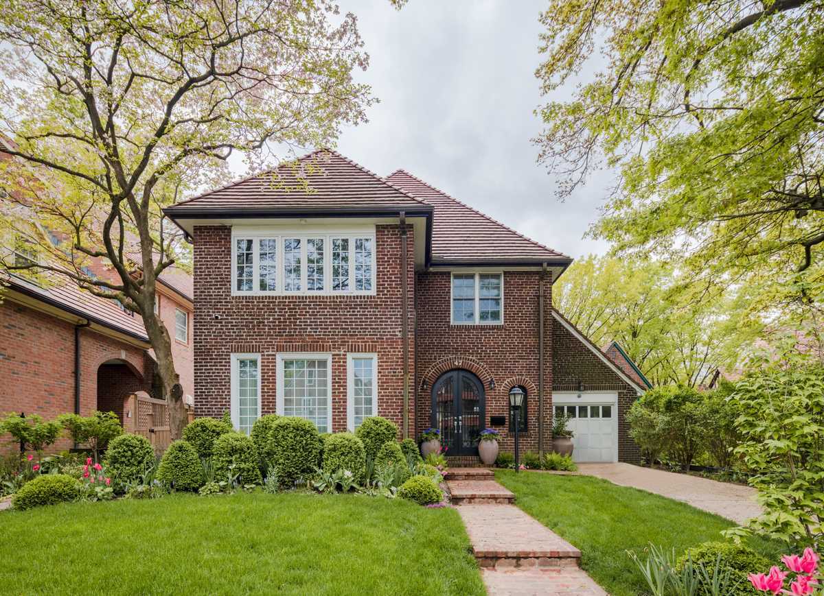 A 1930s Tudor home in Queens, New York.