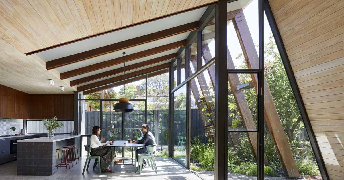 This Home's Addition Is Designed To Feel Like You've Stepped Into The Garden