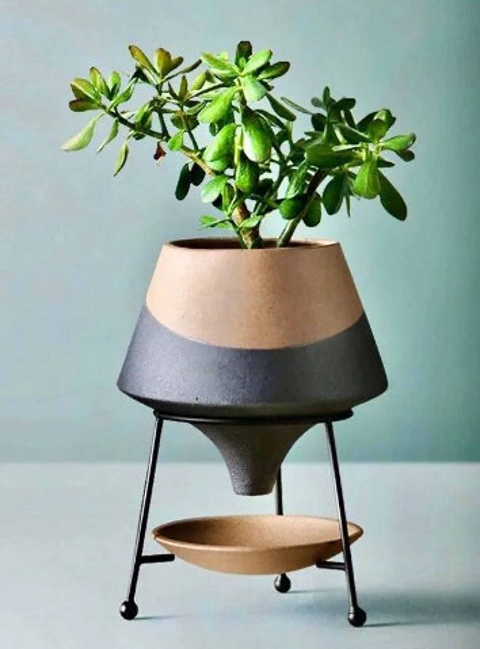 Modern Gift Idea - A Minimalist Plant Pot with Stand