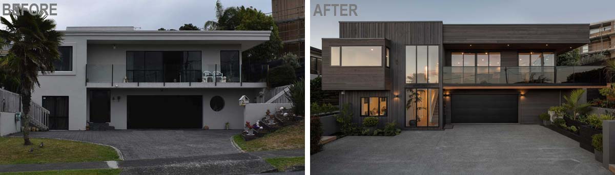 A Complete Renovation Was Given To This 1980s Plaster Clad House