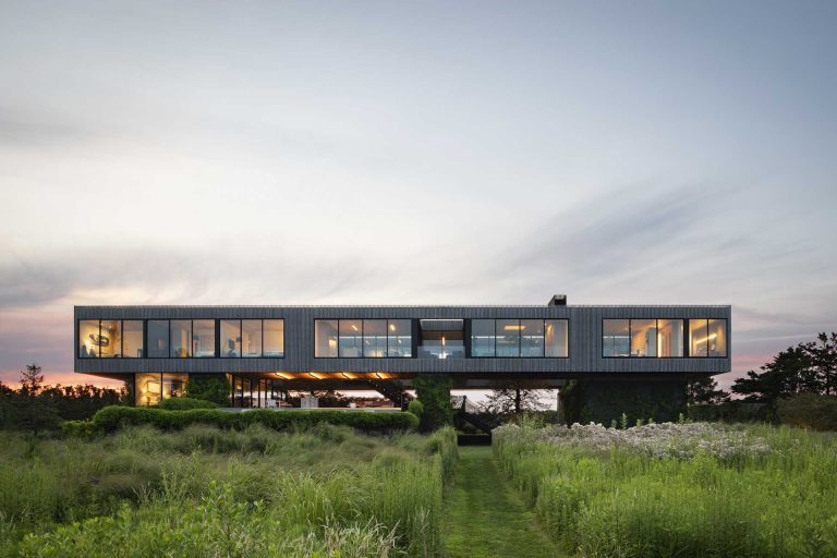 This Elevated Home Allows Plants To Be Grown Underneath