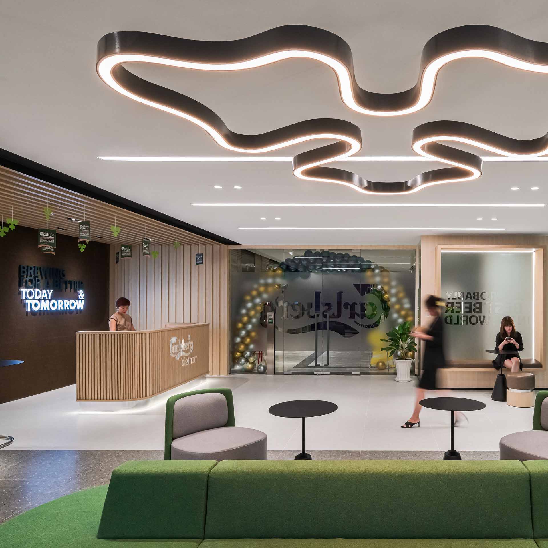 Carlsberg Interior Design Office by ADP Group