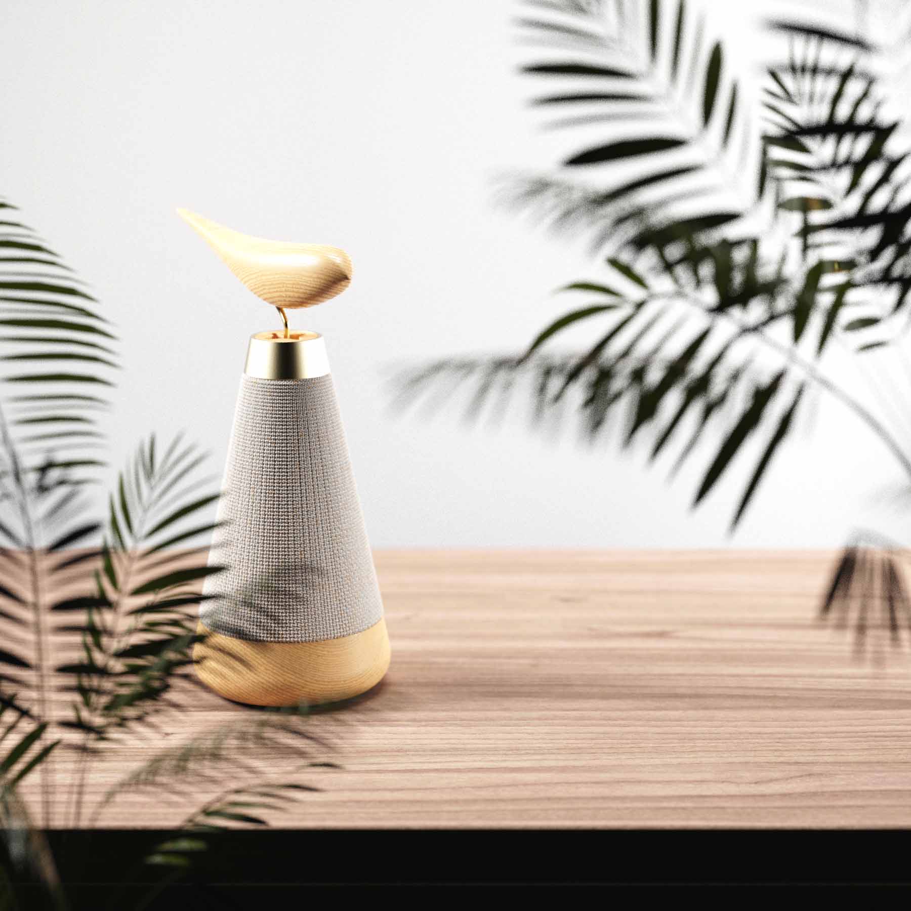 Birdy Speaker by Leijing Zhou and Xin An