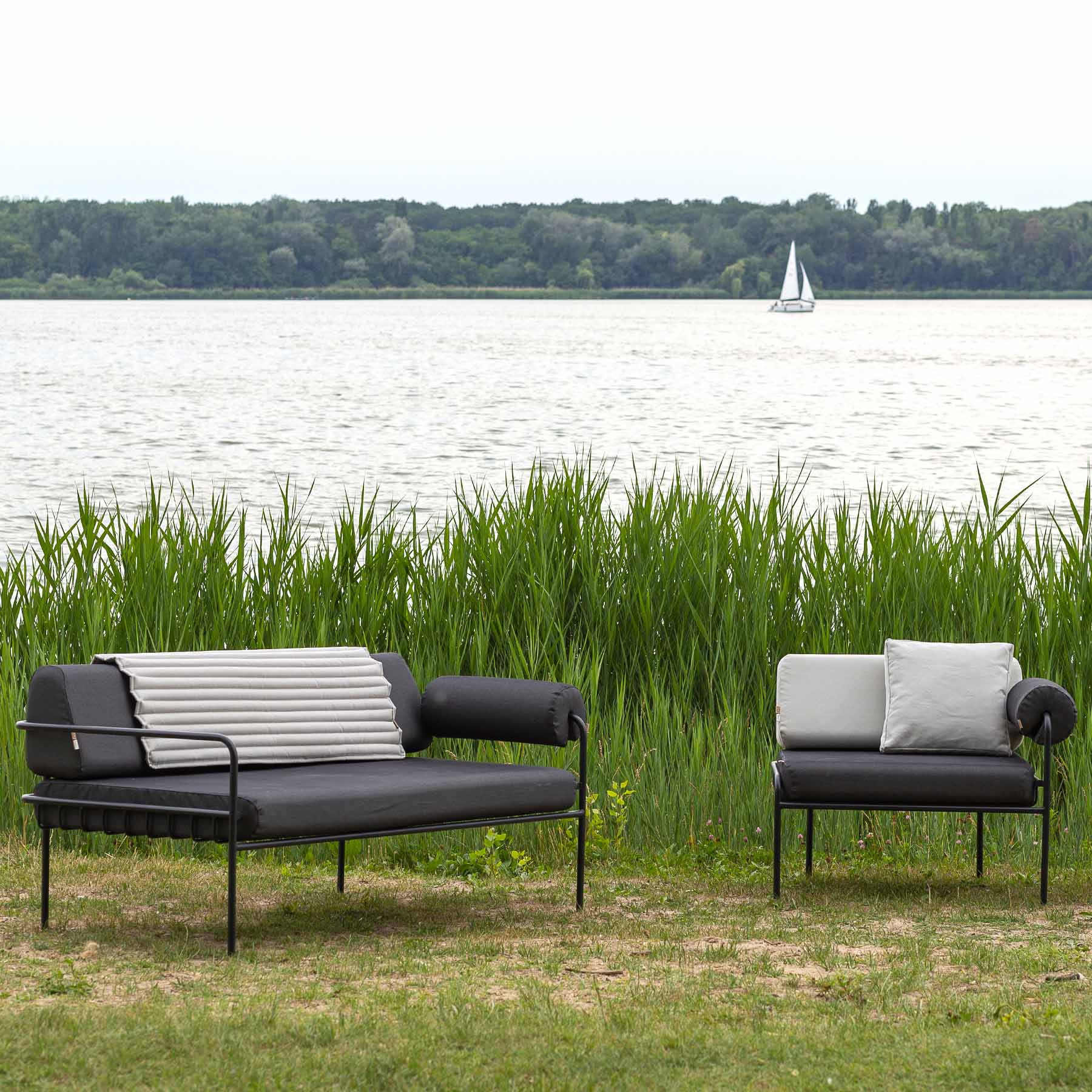 Cotangens Outdoor Furniture Collection by Sara Kele
