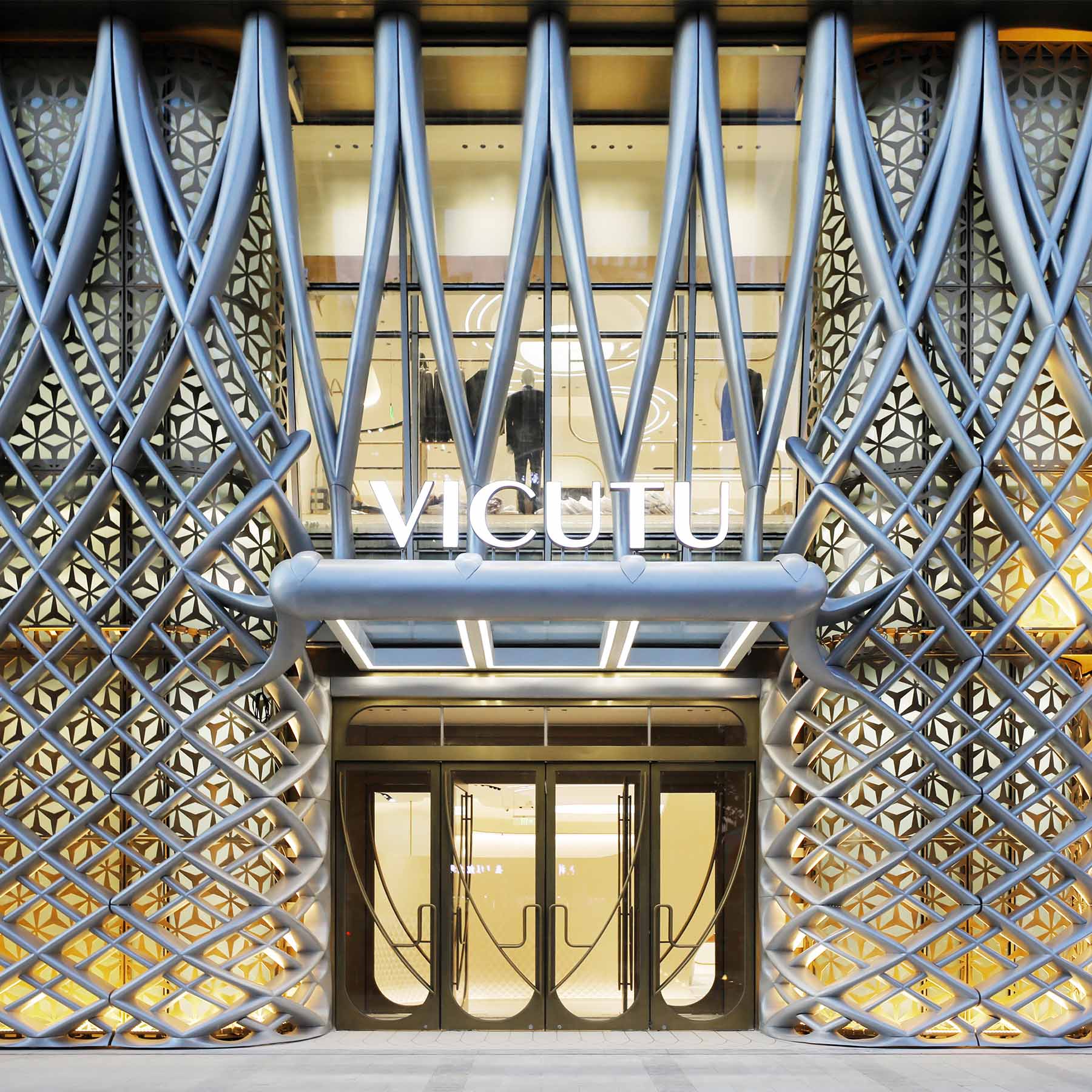 Vicutu Concept Flagship Store by Antistatics Architecture