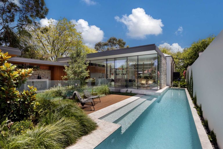 A Mid-Century Modern Inspired Extension For An 1890s Sandstone Cottage