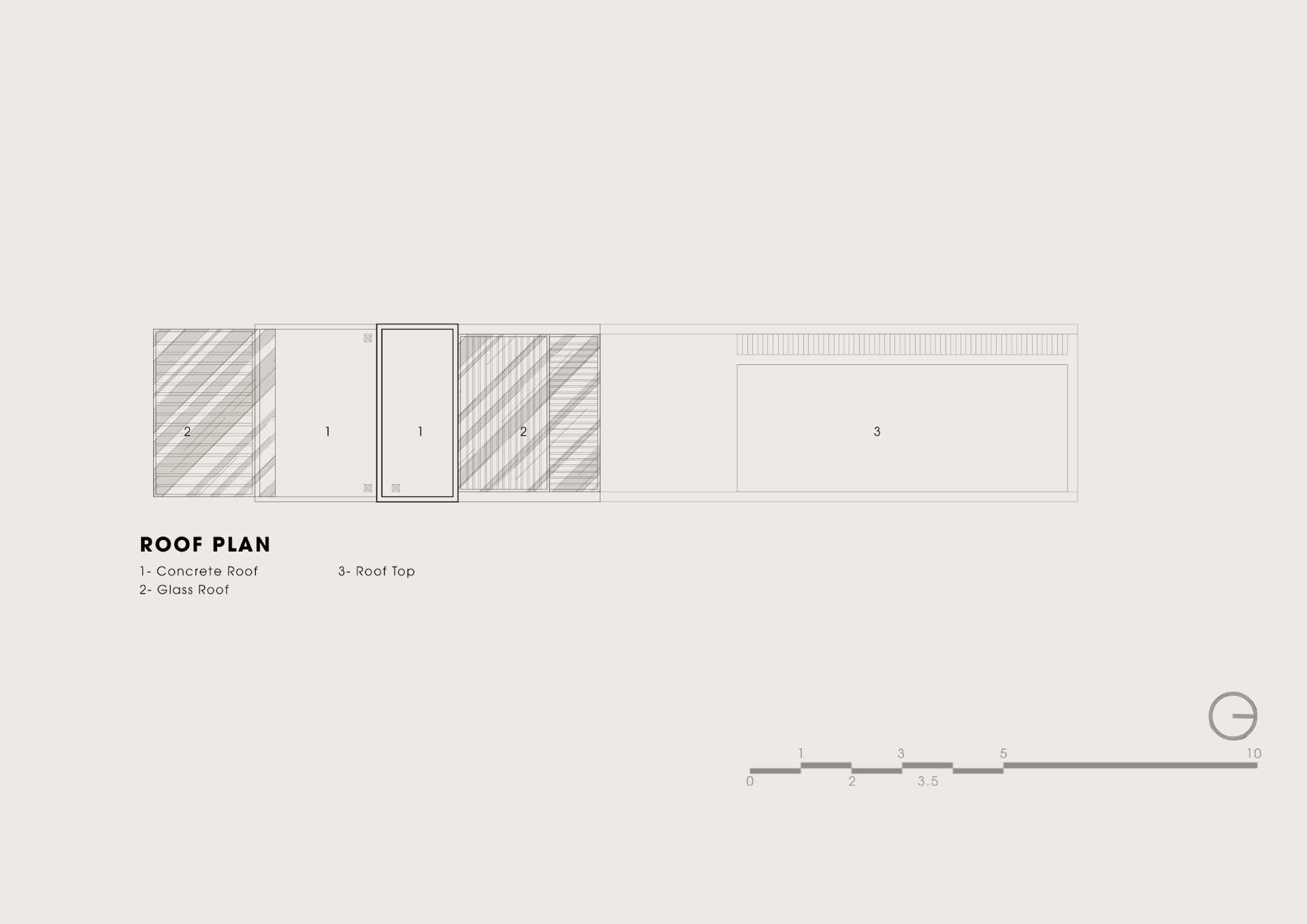 The architectural drawings for a tall and skinny home.