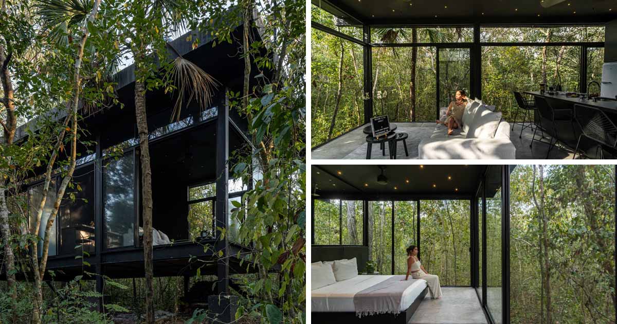 A Collection Of Off-Grid Cabins Hidden Deep In The Jungle