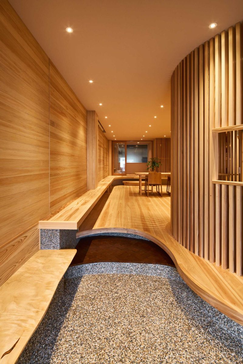 A Wood-Lined Office That Used To Be A Parking Lot