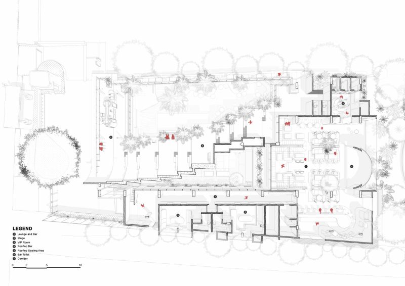 This Building With A Split Roof Makes Space For A Rooftop Park