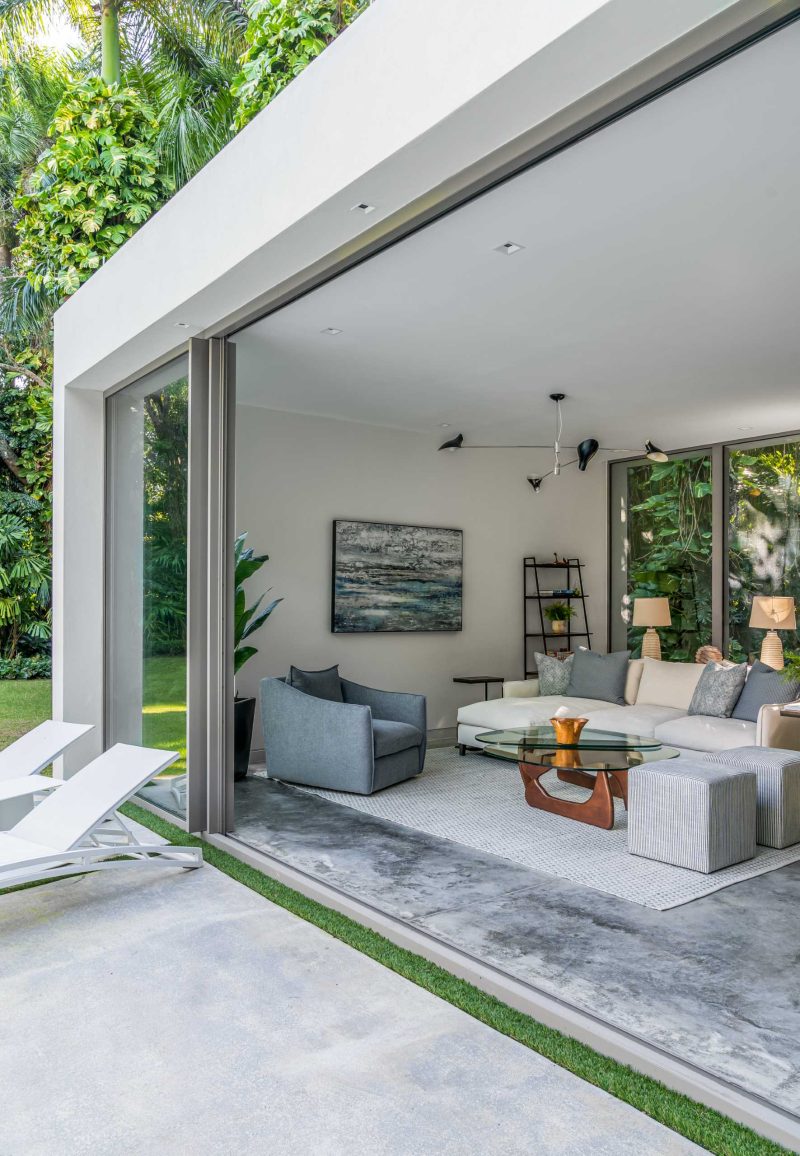 A Pool House And Loggia Enhance This Lush Backyard Experience