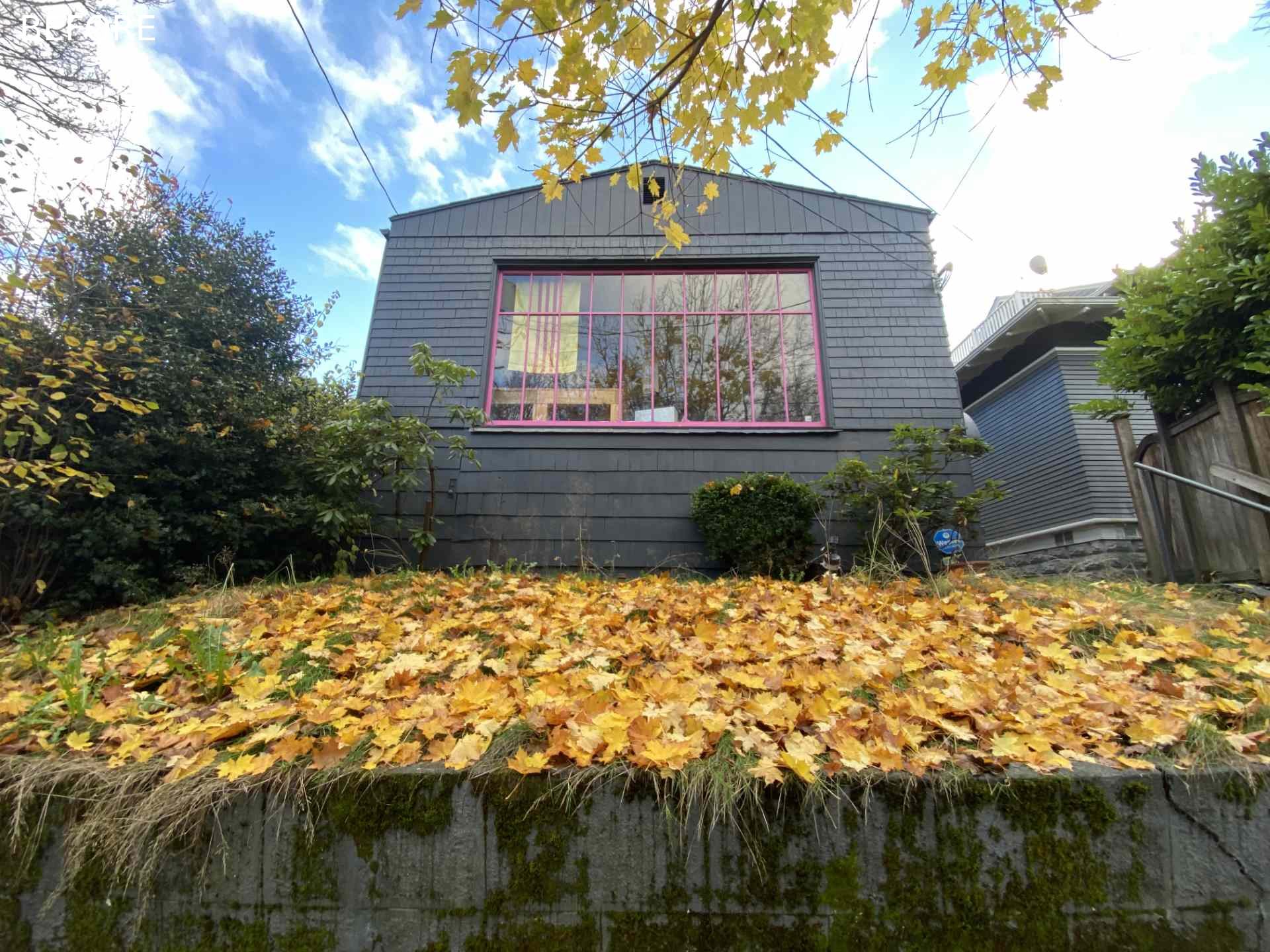 Before photo - a church / art studio transformed into a 2 bedroom home.