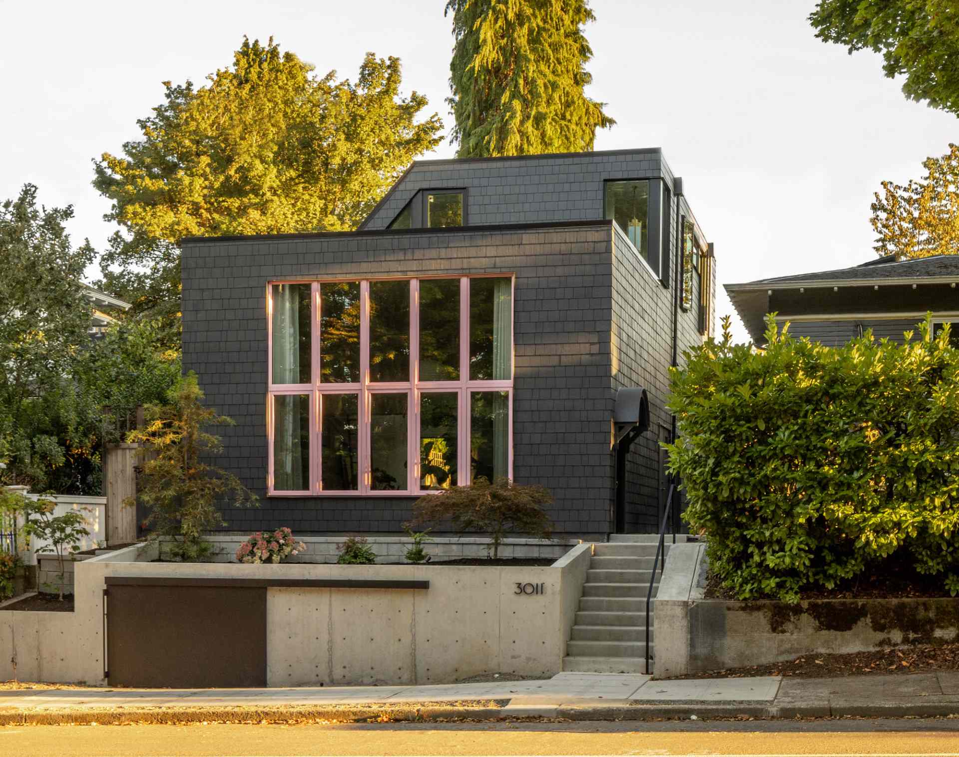 This renovated 2-bedroom house is compact but provides ample space for entertaining and comfortable living.