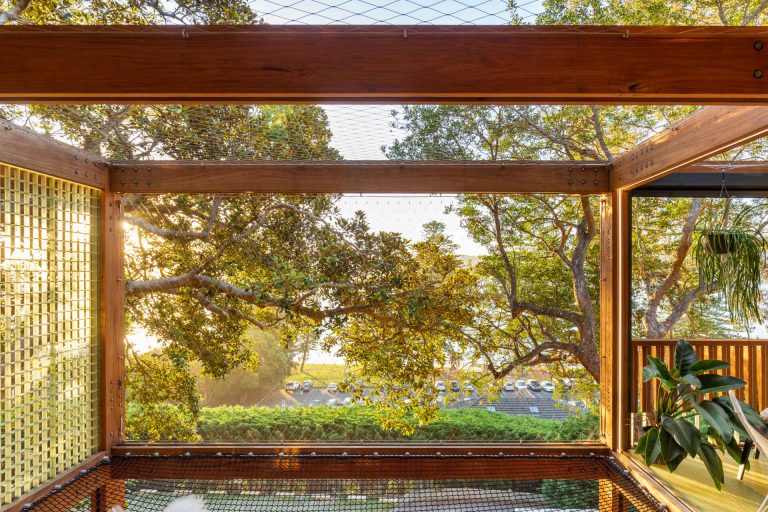 Above the Ground, Among the Leaves: A Modest Prefab Timber Home in the ...