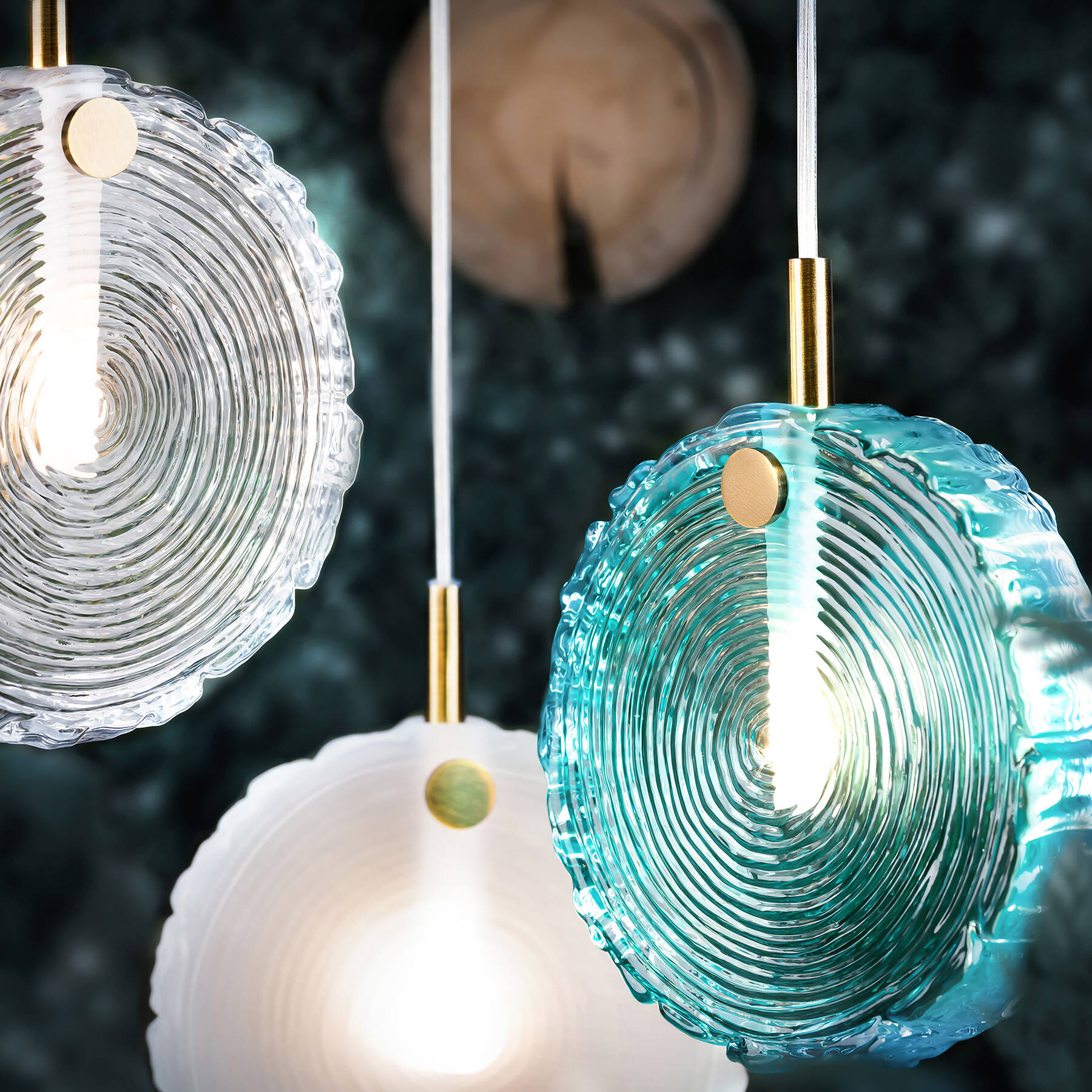 Frozen Pendant Lamp by Alexey Danilin