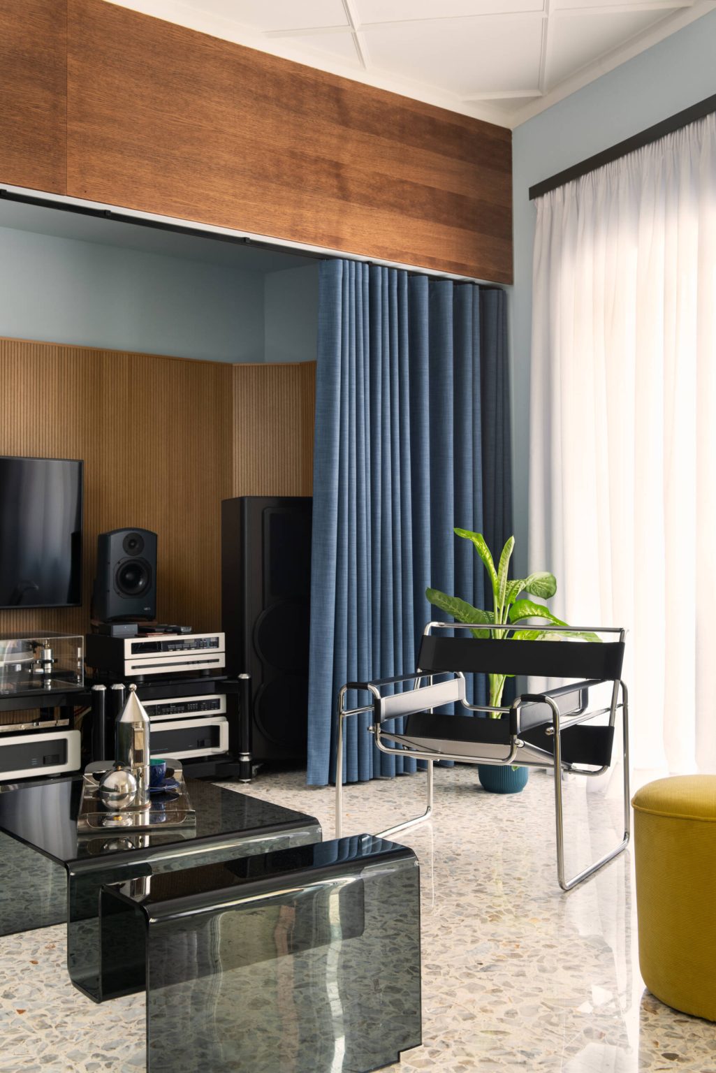 Vintage Charm Apartment Design Reference: This Renovated 1960S Apartment Balances Vintage Charm And Modern Precision