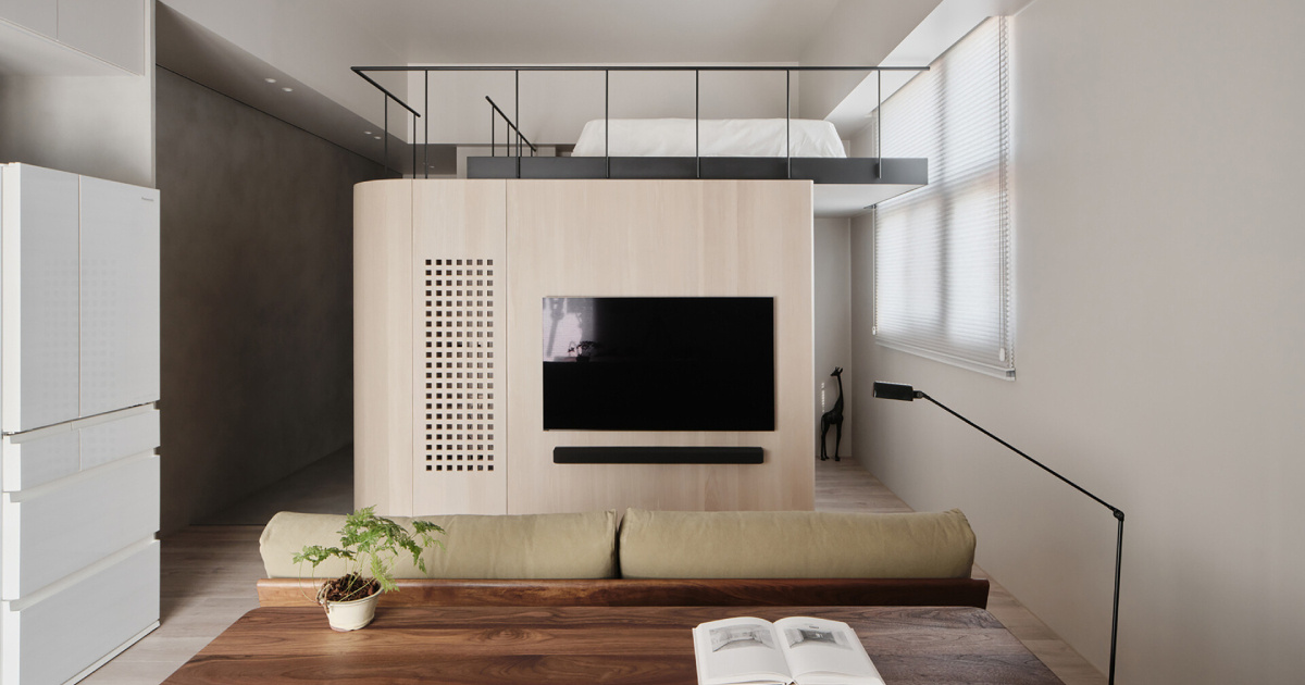 The Clever Loft Bed Setup That Makes This Apartment Feel Huge