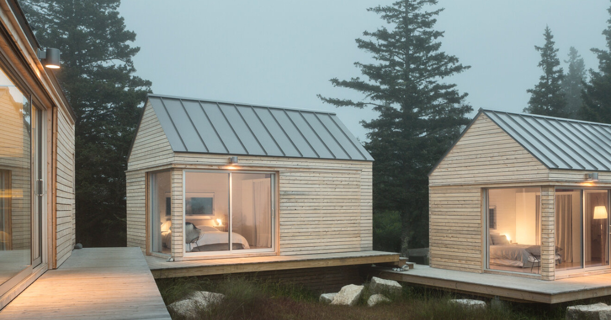 Step Inside These Serene Cabins Designed for a Remote Island