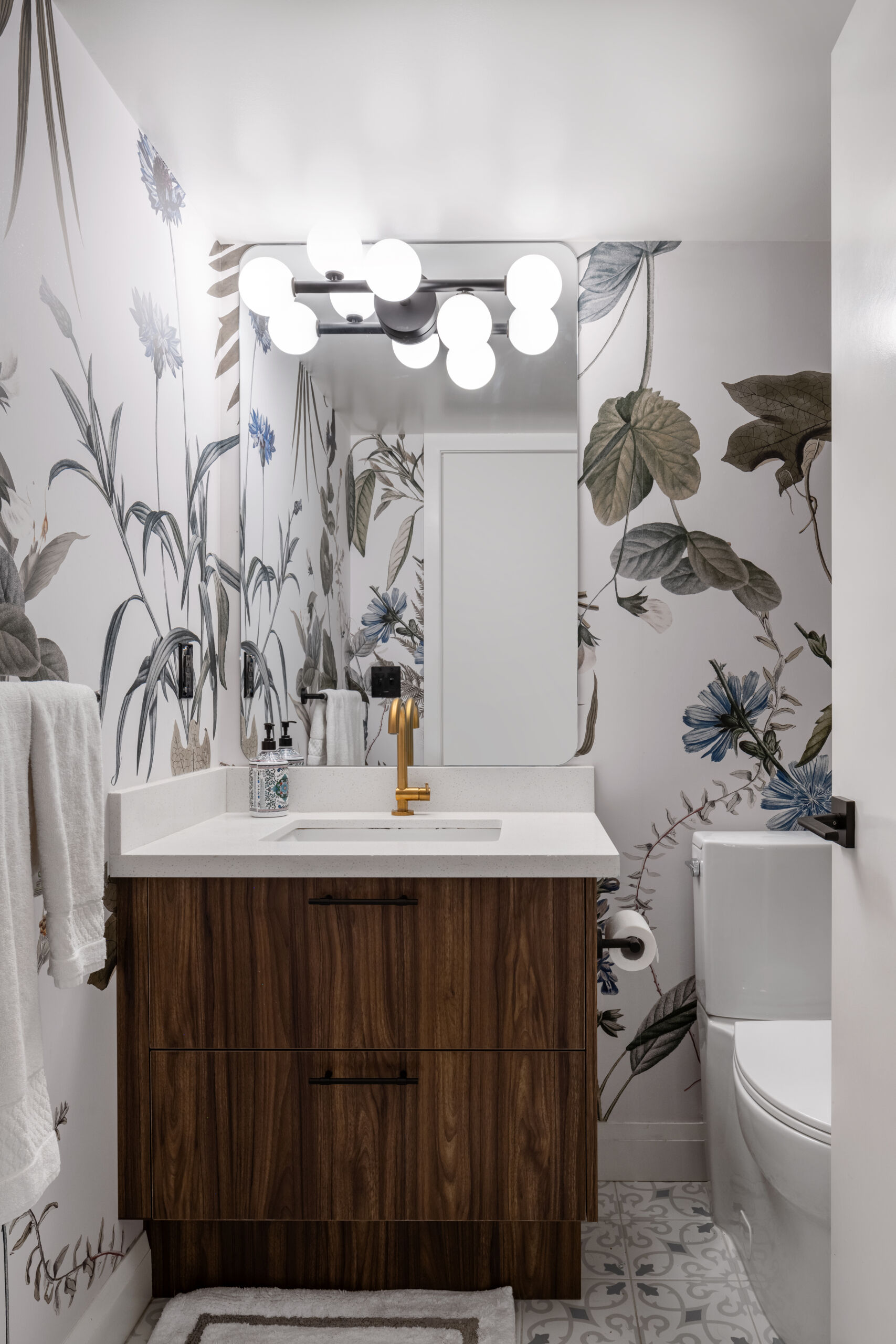 Subtle updates turn this compact bathroom into a serene, efficient retreat. Clean finishes and improved function make all the difference in a small space.