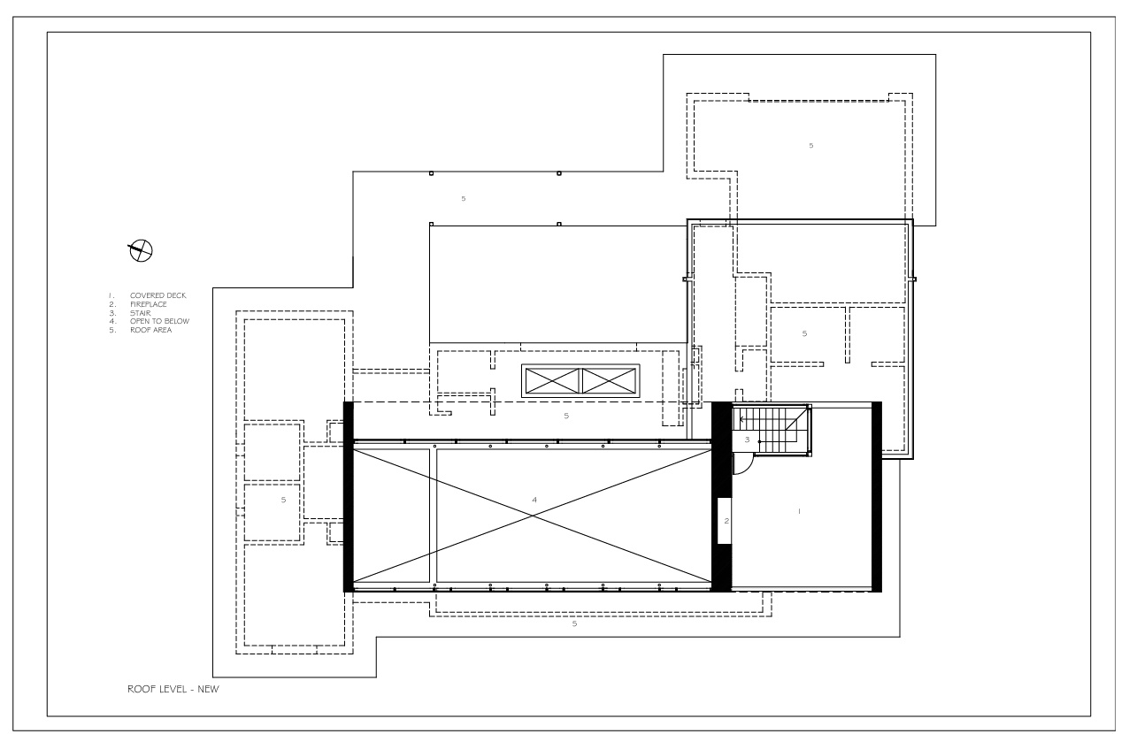 Site and floor plans show how the home was transformed within strict conservation limits.